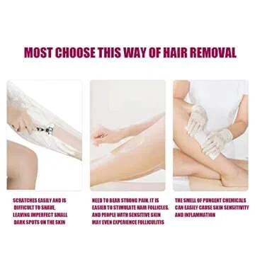 Bleame Crystal Hair Eraser, Bleame Crystal Hair Remover, for Men & Women Arms Legs Back, Fast & Easy Exfoliate, Soft Smooth Silky Skin, Apply To Any Part Of The Body (Purple) (Purple)