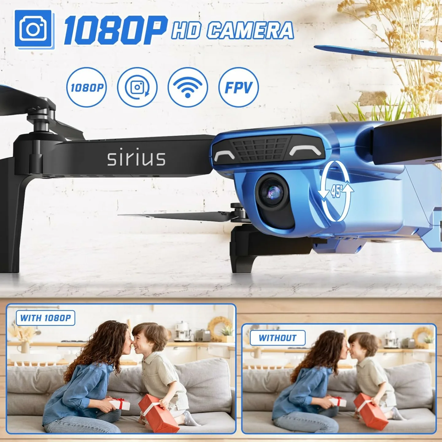 S90 Drone with Camera for Kids & Beginners