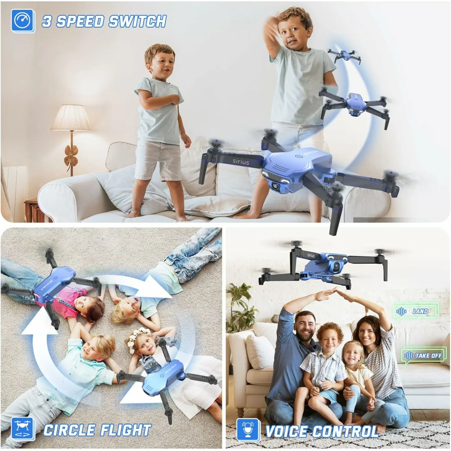 S90 Drone with Camera for Kids & Beginners