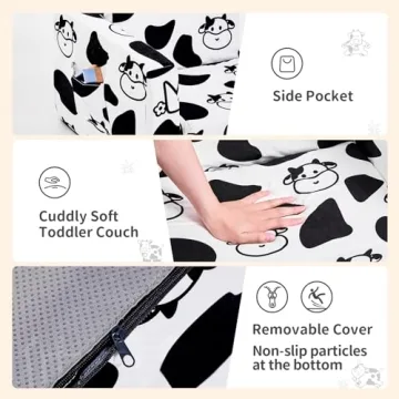 Convertible Toddler Chair with Adorable Designs for Comfort