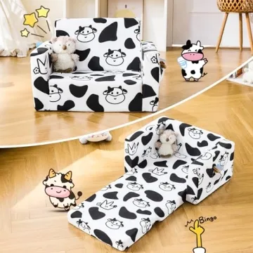 Convertible Toddler Chair with Adorable Designs for Comfort