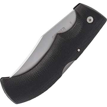 Gerber Gear Gator Pocket Knife - 3.76" Serrated Edge Folding Knife - EDC Gear and Equipment - Black