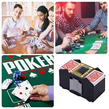 Unniweei Automatic Card Shuffler for Game Night Fun