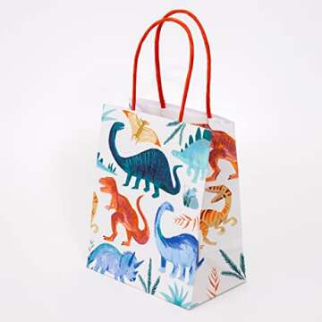 Meri Meri Dinosaur Kingdom Party Bags for Fun Celebrations