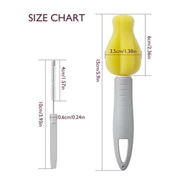 Momcozy Cleaning Brush Kit for Breast Pumps - Easy Clean