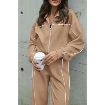 BTFBM Women's Stylish and Comfortable Tracksuit Set