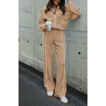 BTFBM Women's Stylish and Comfortable Tracksuit Set