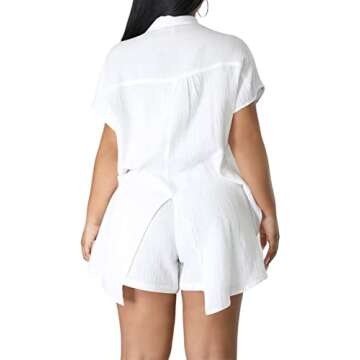 Acelyn Women's Two Piece Summer Shorts Set for Style