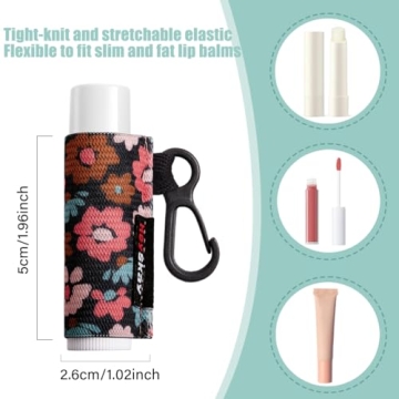 HEYSKAY Lip Balm Holder Sleeves - Unique & Durable Design