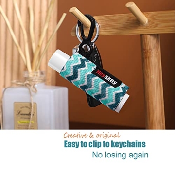 HEYSKAY Lip Balm Holder Sleeves - Unique & Durable Design