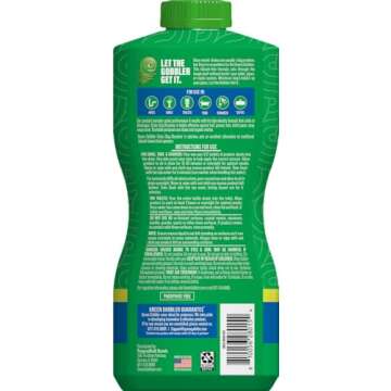 Green Gobbler Drain Clog Dissolver, Drain Opener-Cleaner ,Toilet Clog Remover, 31 oz