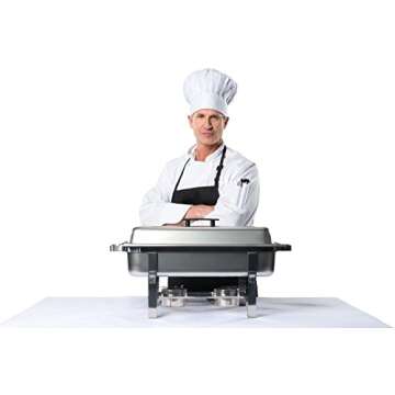 Elegant TigerChef Chafer Set for Upscale Events