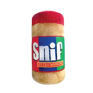 Huxley & Kent Snif Funny Dog Toy | Adorable and Durable Plush Toy with Squeaker