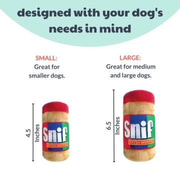 Huxley & Kent Snif Funny Dog Toy | Durable, Squeaky Fun