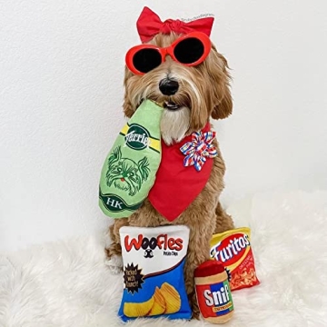 Huxley & Kent Snif Funny Dog Toy | Durable, Squeaky Fun