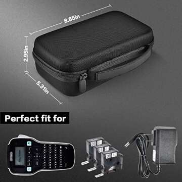 Carry Case for DYMO LabelManager 160/280 Portable Label Maker Bundle, Label Printer Portable Storage...