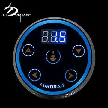 Aurora II Tattoo Power Supply - Versatile Voltage Control