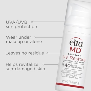 EltaMD UV Restore Face Sunscreen SPF 40 for All Skin Types
