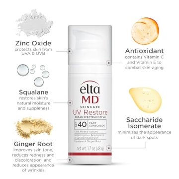 EltaMD UV Restore Face Sunscreen SPF 40 for All Skin Types