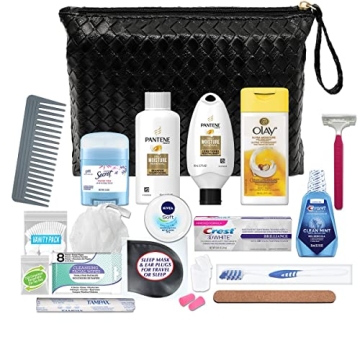 Convenience Kits International Women’s Premium 20-Piece Kit with Travel Size TSA Compliant Essenti...