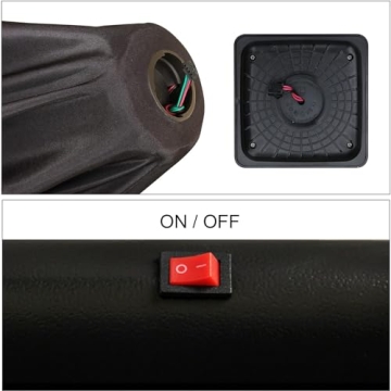 Blissun 9 ft Solar Umbrella with LED Lights for Outdoor