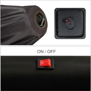 Blissun 9 ft Solar Umbrella with LED Lights for Outdoor