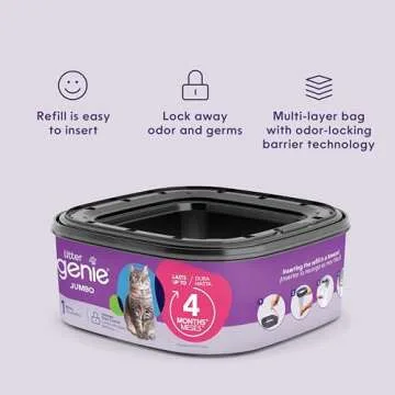 Litter Genie Refill Bags for Odor-Free Cat Care
