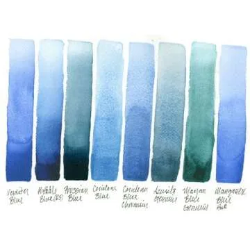 Daniel Smith Extra Fine Watercolor 15ml Paint Tube, Verditer Blue (284600173), 0.5 Ounce (Pack of 1)