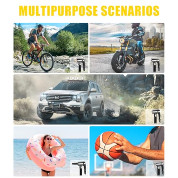 Cordless Tire Inflator with Battery - AVID POWER