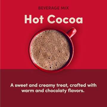 Tim Hortons Original Hot Chocolate, Single Serve Keurig K-Cup Pods, 10 Count