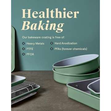 Caraway Non-Stick Baking Sheet - Ceramic Coating, Non-Toxic