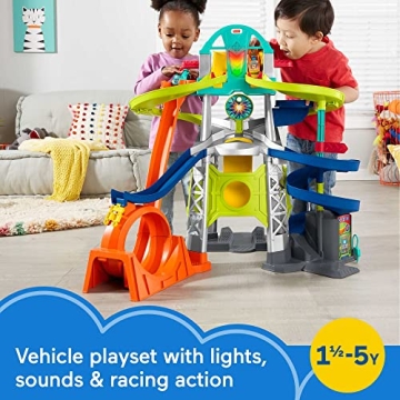 Fisher-Price Toddler Launch & Loop Raceway Track