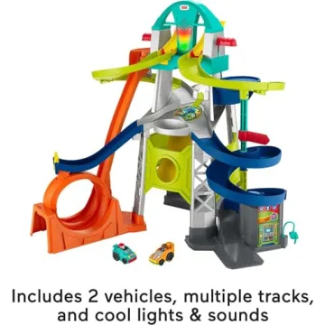 Fisher-Price Toddler Launch & Loop Raceway Track
