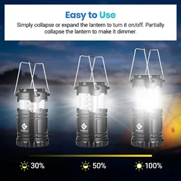 Etekcity Camping Lantern & Battery Flashlight Set