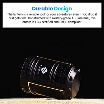 Etekcity Camping Lantern & Battery Flashlight Set