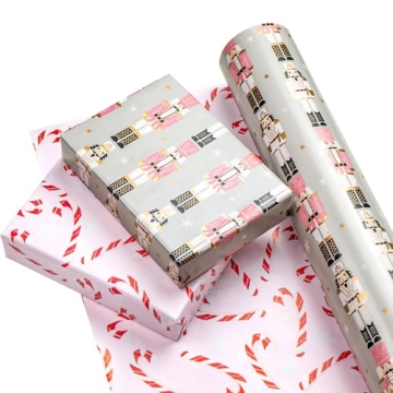 WRAPAHOLIC Jumbo Reversible Christmas Wrapping Paper