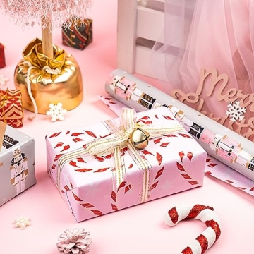 WRAPAHOLIC Jumbo Reversible Christmas Wrapping Paper
