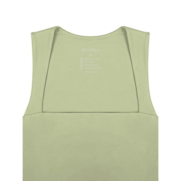 Stylish REORIA Square Neck Crop Top – Perfect for Summer