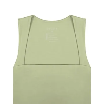 Stylish REORIA Square Neck Crop Top – Perfect for Summer