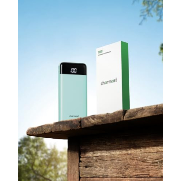 Portable Charger with Built-In Cables for Fast Charging