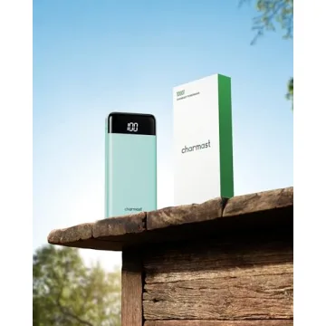 Portable Charger with Built-In Cables for Fast Charging