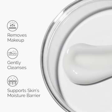 The Ordinary Squalane Cleanser, Hydrating Makeup Remover, Supports Moisture Barrier, 1.7 Fl Oz