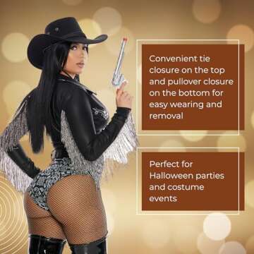 Forplay Ride it Out Cowgirl Costume for Halloween & Cosplay