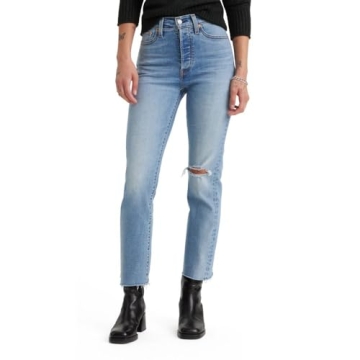 Levi's Women's Wedgie Straight Jeans in Night Sight