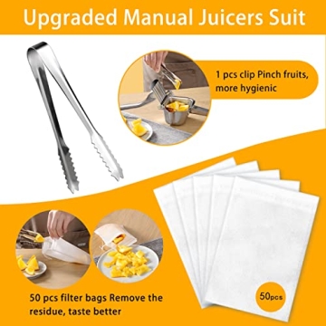 Stainless Steel Lemon Squeezer for Effortless Juicing