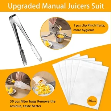 Stainless Steel Lemon Squeezer for Effortless Juicing