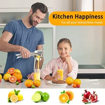 Stainless Steel Lemon Squeezer for Effortless Juicing