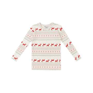 AVAUMA Baby Boys Girls Pajamas Sets 6M-10Y Kids Cute Toddler Christmas Pattern Design Pjs Cotton Sle...