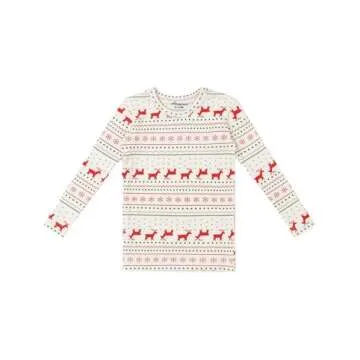 AVAUMA Baby Boys Girls Pajamas Sets 6M-10Y Kids Cute Toddler Christmas Pattern Design Pjs Cotton Sle...