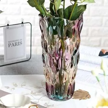 CEMABT Thickened Glass Vases for Elegant Home Centerpieces